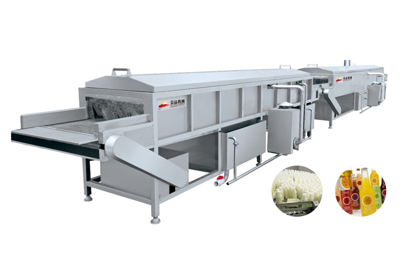 隧道式巴氏殺菌流水線